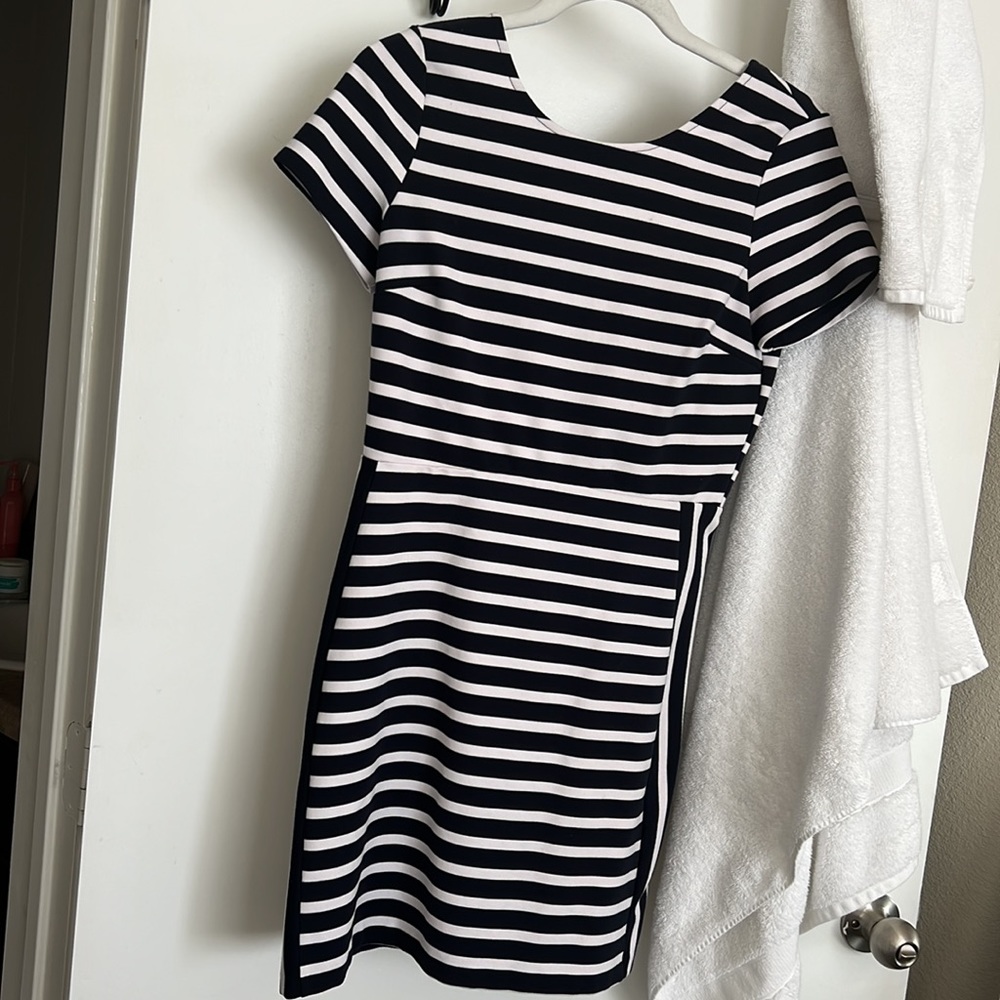 Express nautical striped dress